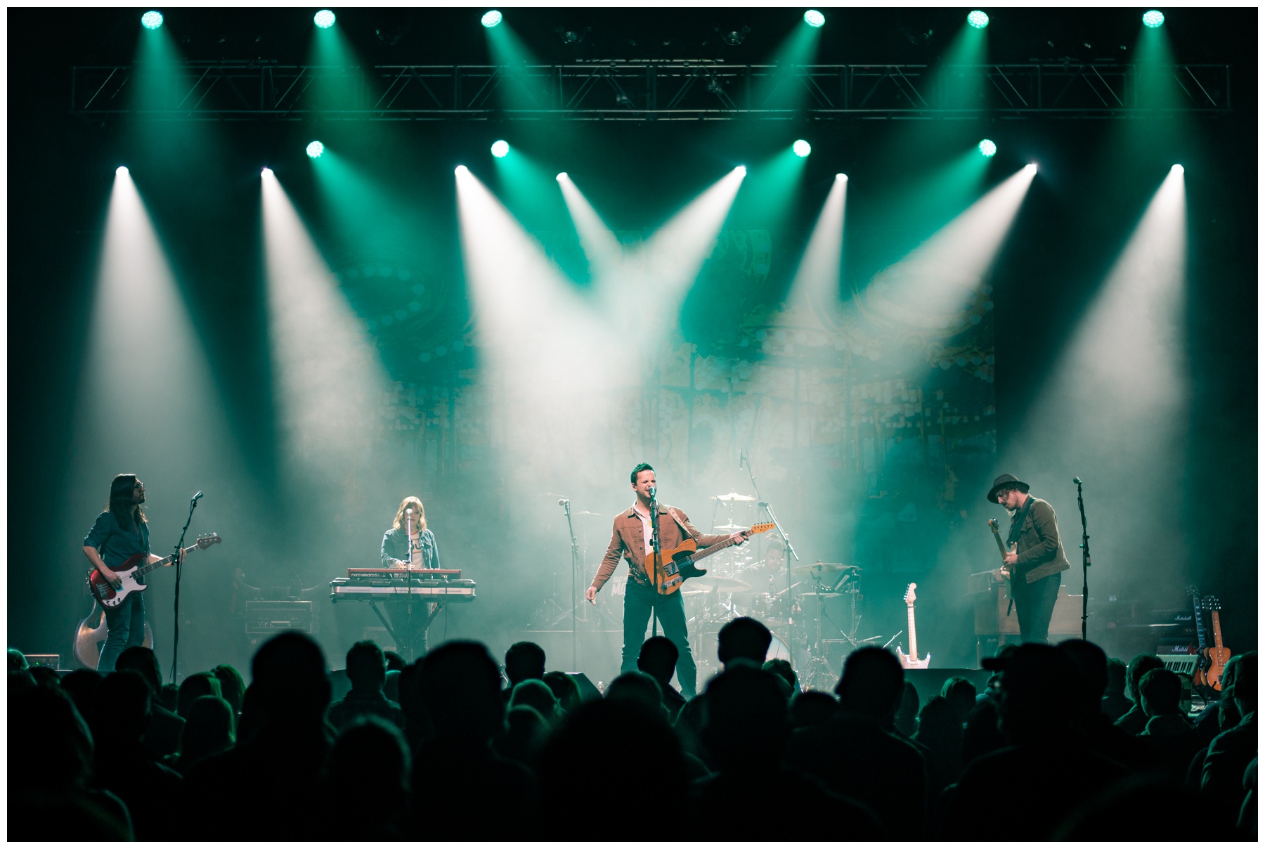 Photography of Blue Water Highway live in concert at the House of Blues, Boston