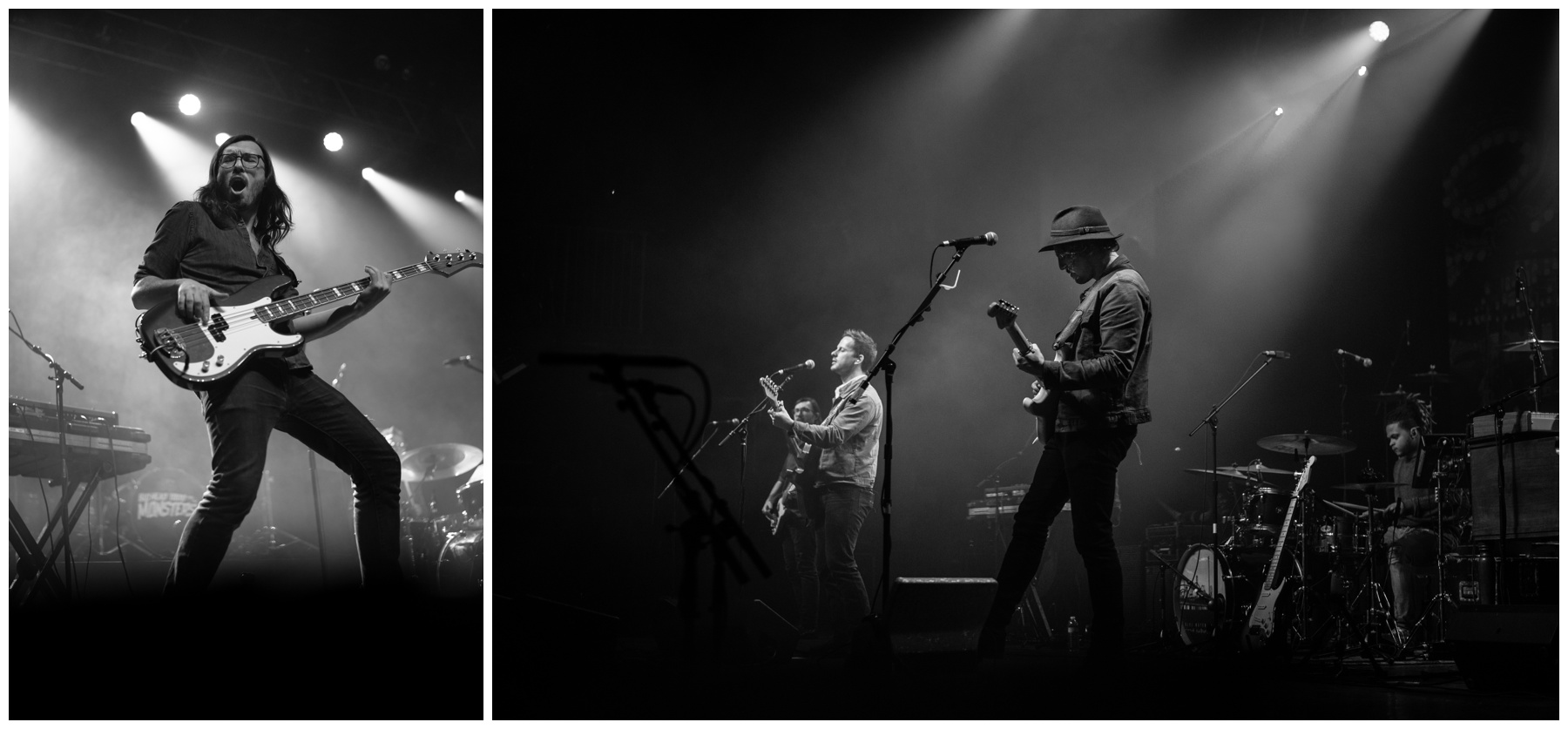 Photography of Blue Water Highway live in concert at the House of Blues, Boston