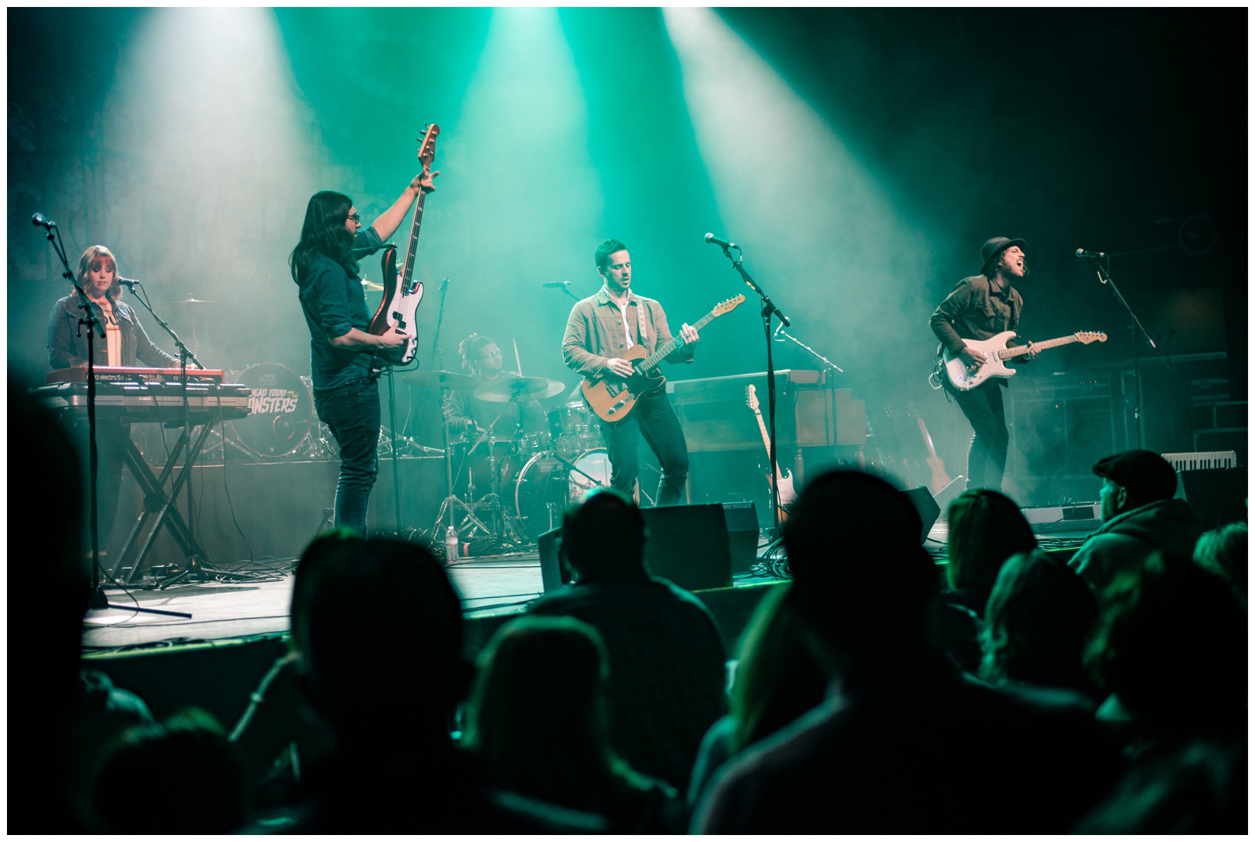 Photography of Blue Water Highway live in concert at the House of Blues, Boston