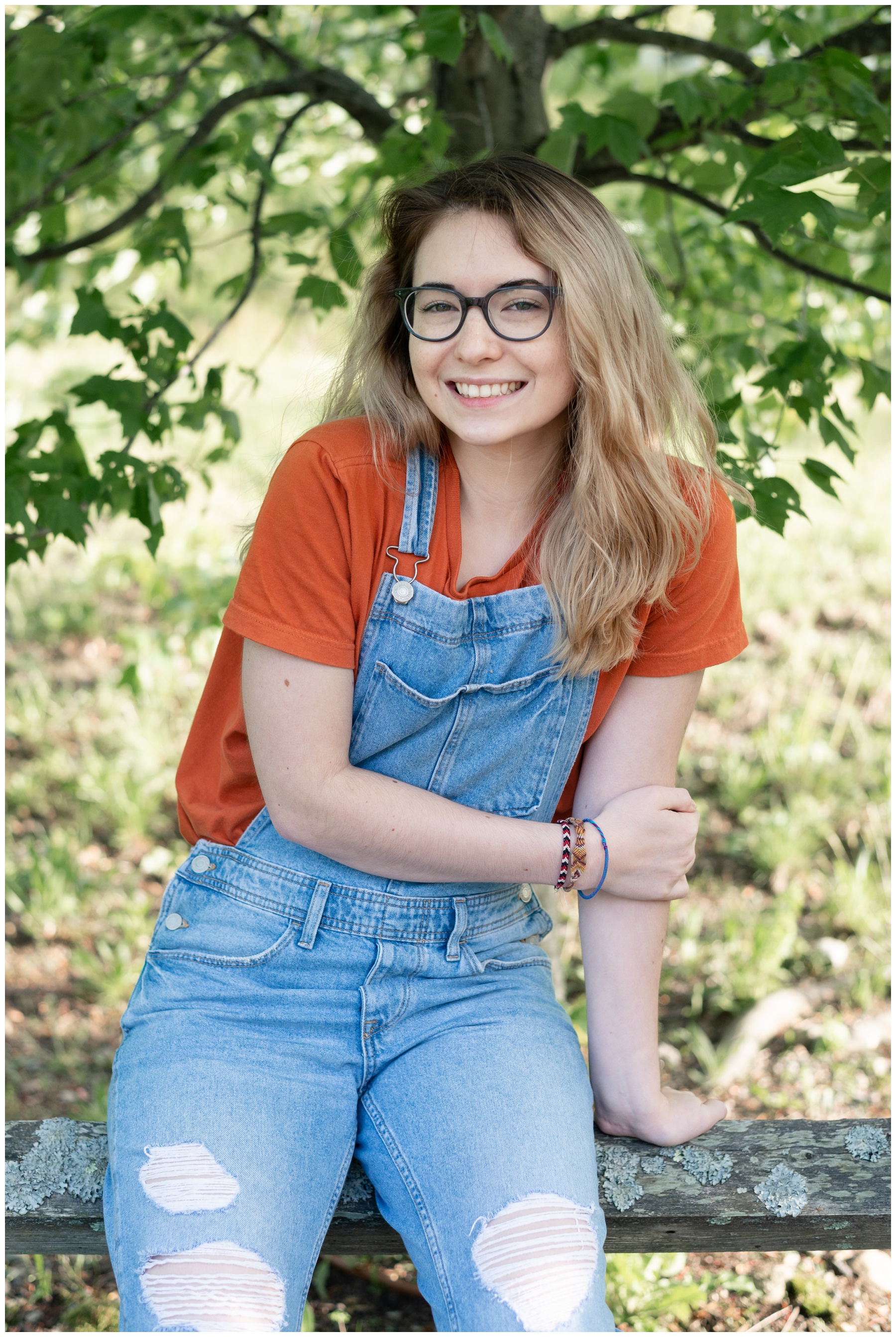 Senior portraits taken in Hingham, MA by Slowey Snaps Photography