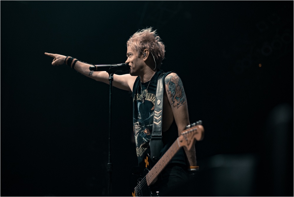 Concert photography, Sum 41 at House of Blues Boston